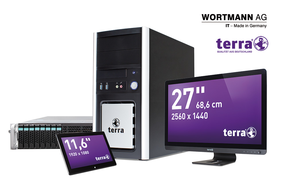 terra Produkte der Firma Wortmann AG
